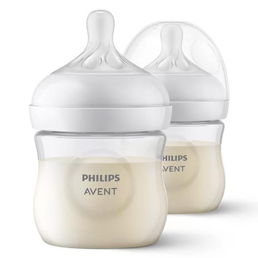 Philips Avent - Lot de 2 Biberons Natural Response - 125 ml