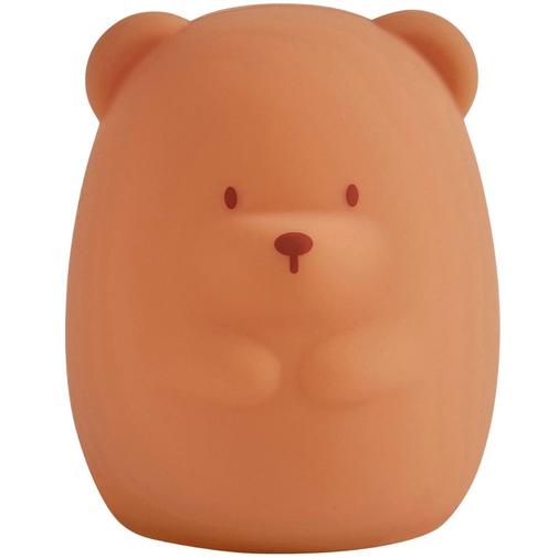 Nattou - Veilleuse en silicone ours caramel (12 cm)