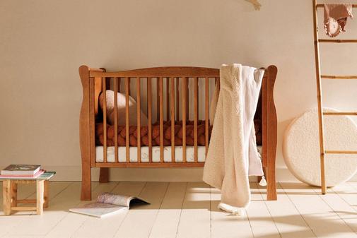 Mon Lit Cabane - - Lit Bébé Stella 60x120 cm - Vintage - Vintage