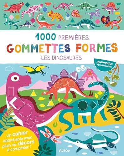 Taylor, Nadia - Mes tout premiers autocollants - 1000 gommettes formes - dinosaures