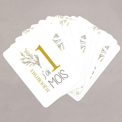 Le Faire-Part Français - Cartes étapes bébé Camomille