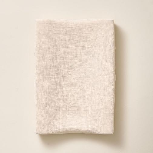 Petite Amélie - Petite Amélie | Housse de matelas à langer | Gaze de coton bio | Beige | 50x70 cm | Douce et naturelle pour la peau délicate de bébé