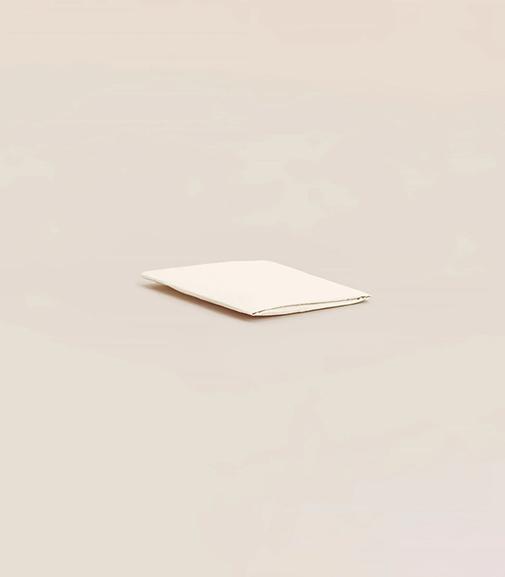 Tediber - Drap housse enfant 90x200 cm - Percale de coton bio - Beige - Sain et pratique - Confectionné au Portugal - Tediber