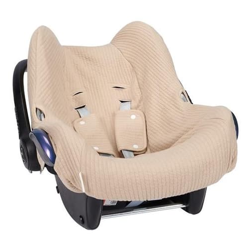 Little Dutch FR - Housse de protection pour siège-auto 0+ Pure Beige