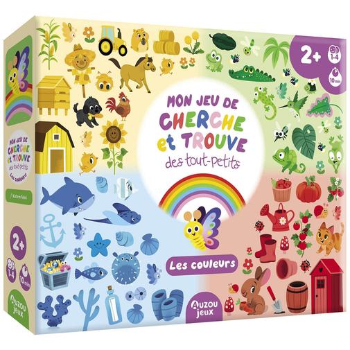 Auzou Editions - Jeu de société Mon jeu de cherche et trouve des tout-petits