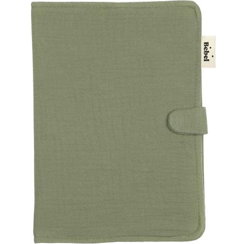 BEBEL - Protège carnet de santé amande