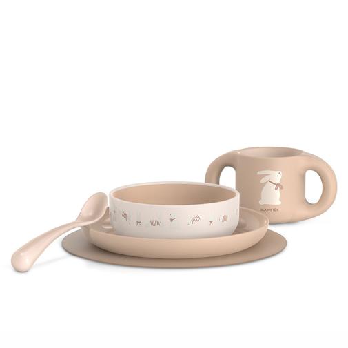 Suavinex - Coffret Repas 5 Pièces Wonderland - Pink