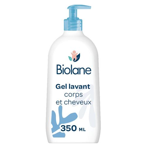 Biolane - Gel Lavant Corps et Cheveux 2-en-1 - 350 ml