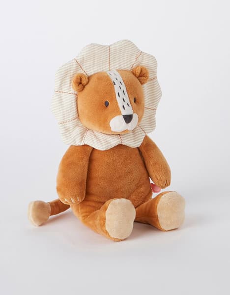 Noukies - Peluche small babou en veloudoux marron - Noukies