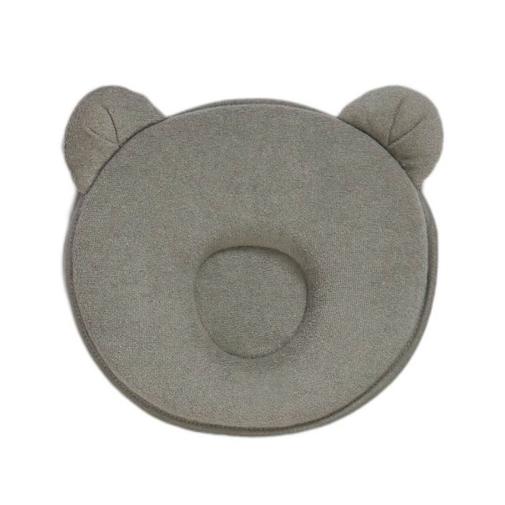 Candide - Coussin Cale Tête Bébé P'tit Panda Kaki
