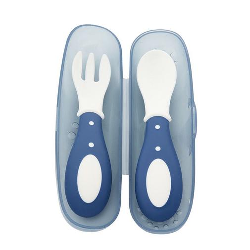 Prémaman - Lot de 2 couverts Miamix bleu - Bleu