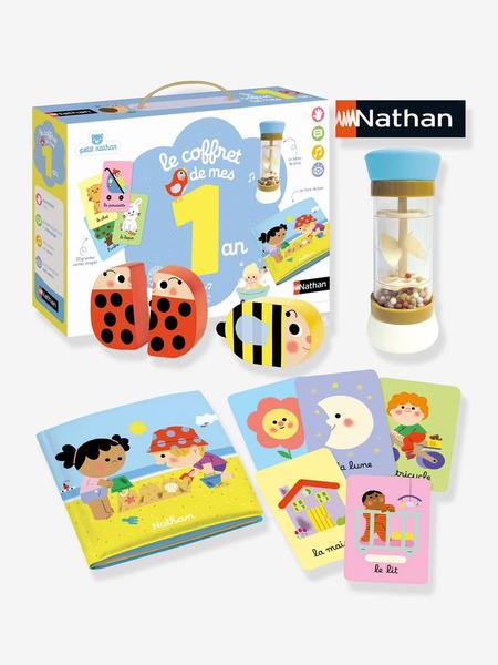 Nathan - Coffret de mes 1 an blanc