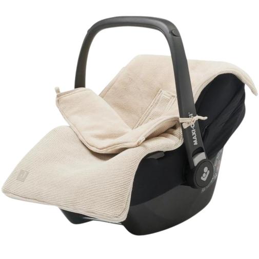 Jollein - Nid d'ange passe sangle Basic Knit Stone Nougat