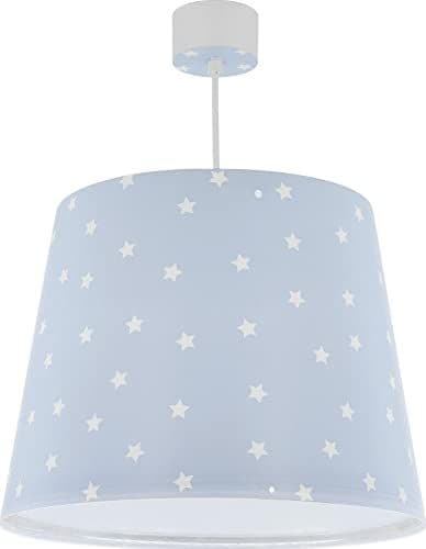Dalber - Dalber Lustre Chambre Lampe Suspension Pour Enfants Star Light Étoiles Bleu, 82212T, E27