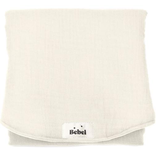 BEBEL - Tapis à langer effet lin crème