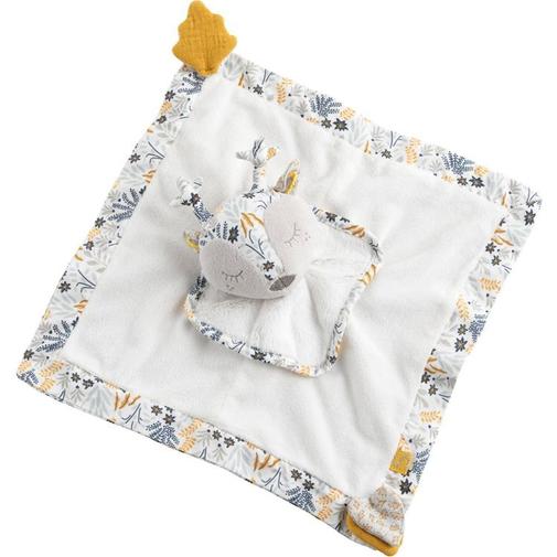 Sauthon - Doudou plat daim Promenons-nous (30 cm)