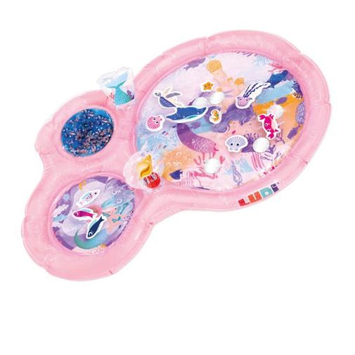 Ludi - Tapis d'eau XXL Sirène rose - Rose