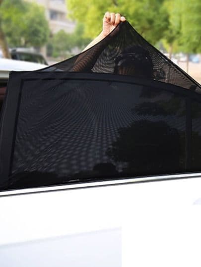 fr.shein.com - 2 Pièces Pare-soleil Épaissi Et Couverture Anti-insectes - Fenêtre Arrière