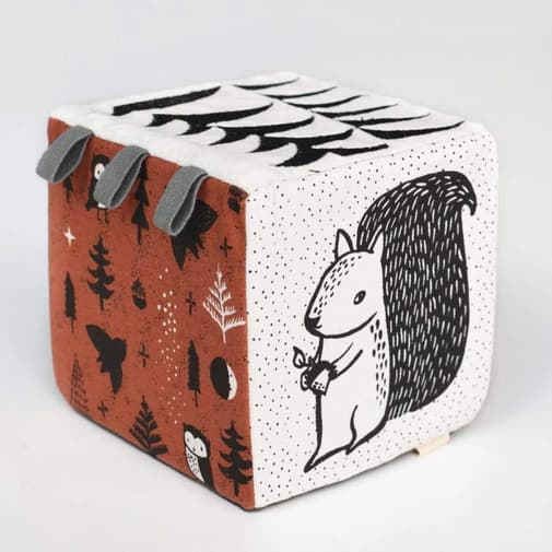 Wee Gallery - Cube sensoriel Wee Gallery - Woodland