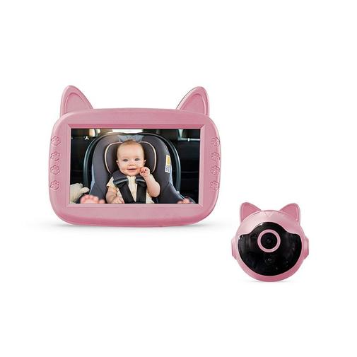Babeecam - Caméra de sécurité embarquée chat - Rose - Rose