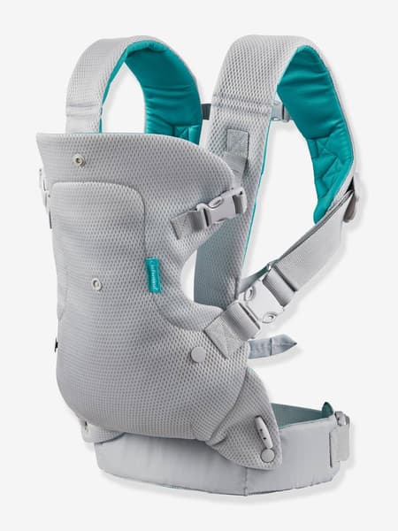 Infantino - Porte bébé Flip Ergo 4 en 1 Convertible Air gris clair - Infantino
