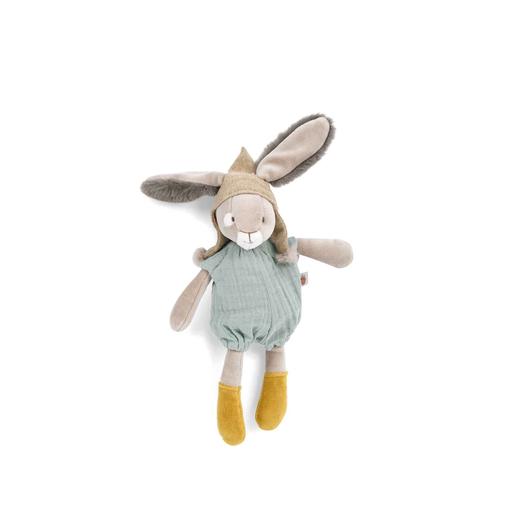 Moulin Roty - Petite peluche Lapin sauge