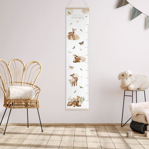 Baby Wall - Toise pour enfant Petites Biches des Bois
