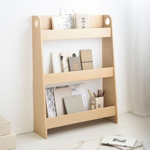 Petite Amélie - Petite Amélie | Bibliothèque Montessori | Étagère pour enfants | Bois | Naturel