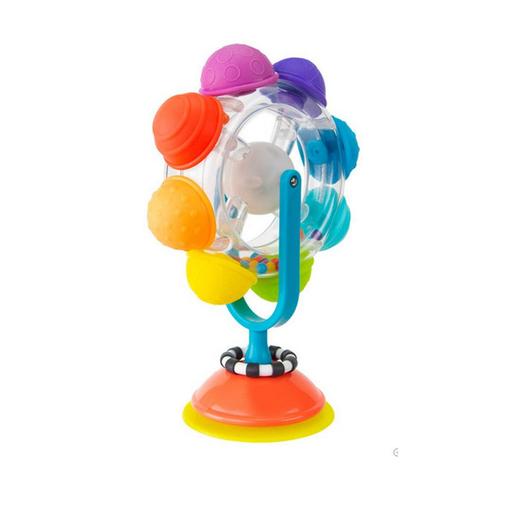 Sassy - Arc en ciel lumineux et tournant avec ventouse - Multicolore