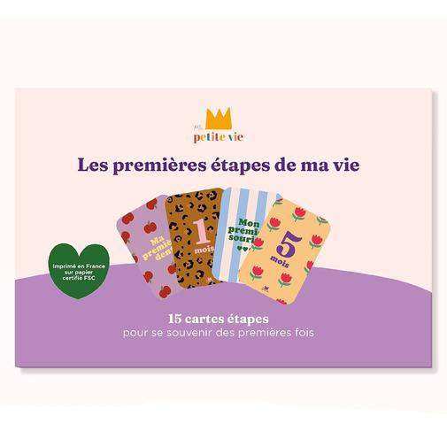 Ma petite vie - Cartes Etapes - Mes 12 Premiers Mois