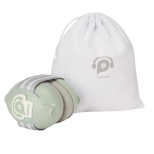 Prémaman - Casque anti-bruit pour bébé vert