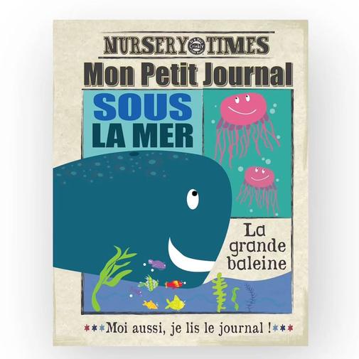 Jo & Nic’S Crinkly - Livre D'éveil - Mon Petit Journal À Froisser - Sous La Mer Multi-coloured