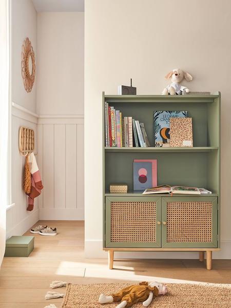 Vertbaudet - Bibliothèque cannage POÉSIE vert