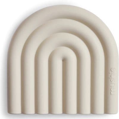 Mushie - Jouet de dentition Rainbow Shifting Sand