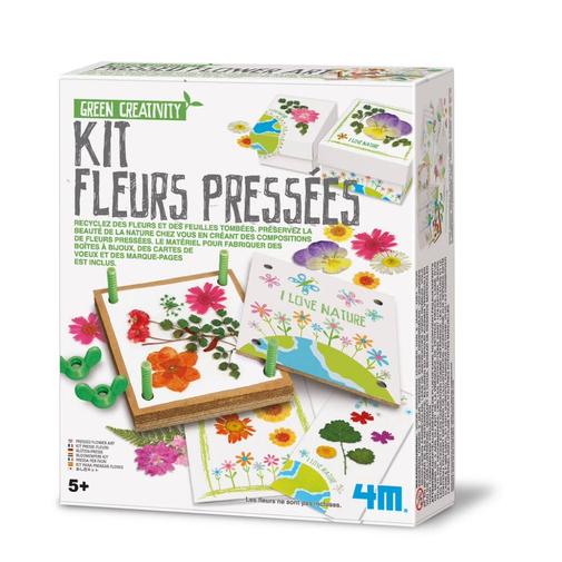 4M - Kit D’artisanat Inspiré De La Nature – Fleurs Pressées Faciles À Réaliser Multicolor