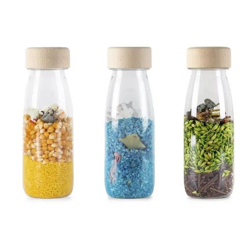 Petit Boum - 3 bouteilles sensorielles nature