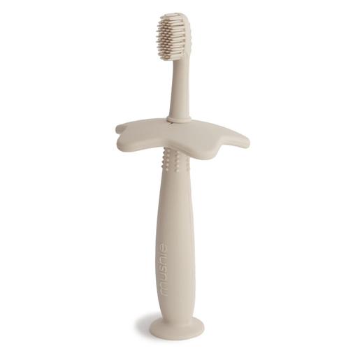 Mushie - Brosse à Dents Fleur - Shifting Sand