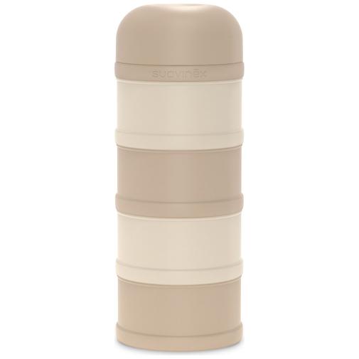 Suavinex - Boîte doseuse 4 compartiments Wonderland beige