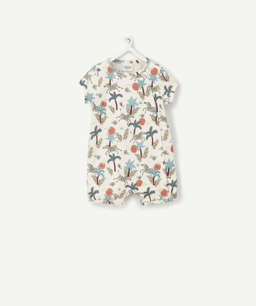 taokids.com - DORS BIEN EN COTON BIO IMPRIMÉ ET À MANCHES COURTES