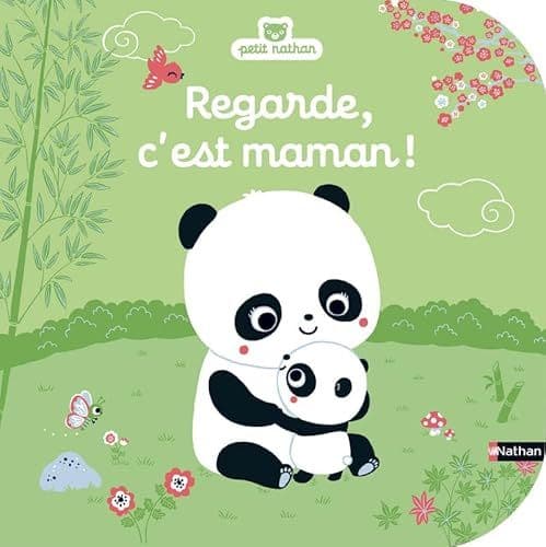 Hayashi, Emiri - Regarde, c'est maman - Livre d'éveil à toucher pour les bébés, dès 6 mois