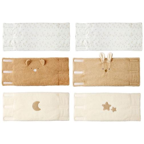 Nattou - Lot de 6 protège barreaux Teddy