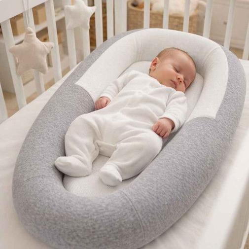 Nanny Care - Cocon réducteur de lit respirant Gris