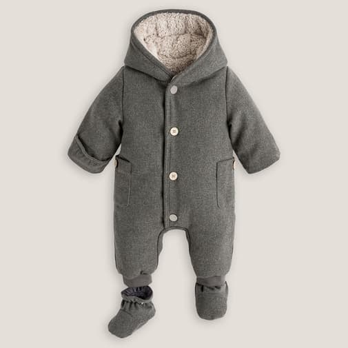 LA REDOUTE COLLECTIONS - Combipilote à capuche doublée sherpa