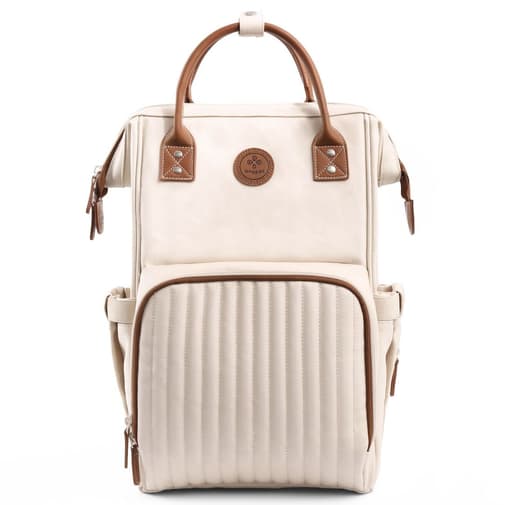 Lenappy - Sac à dos à langer Richie - Nougat