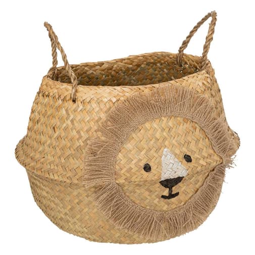 Atmosphera for Kids - Panier - lion marron - Atmosphera for Kids