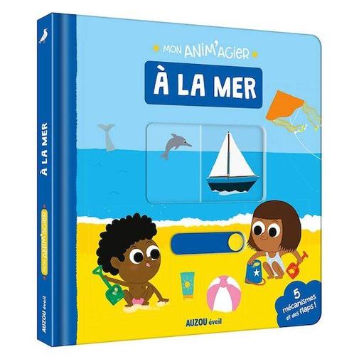 Auzou - Livre Mon Anima'gier - À la mer