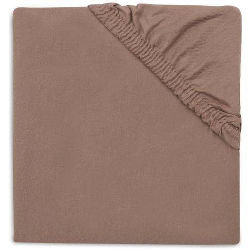 Jollein - Drap housse en jersey Milky Coffee (40 x 80 cm)