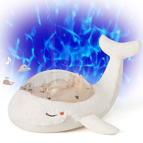 Cloud B - Veilleuse peluche Tranquil Whale White (rechargeable)