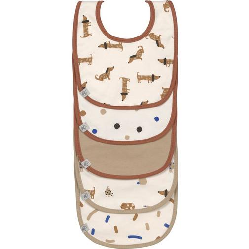 Lassig - Lot de 5 bavoirs Little Mateys