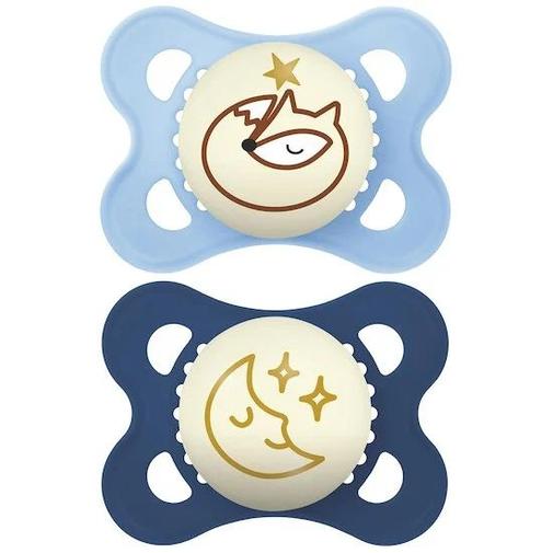 Mam - Lot de 2 sucettes Original Nuit Aléatoire